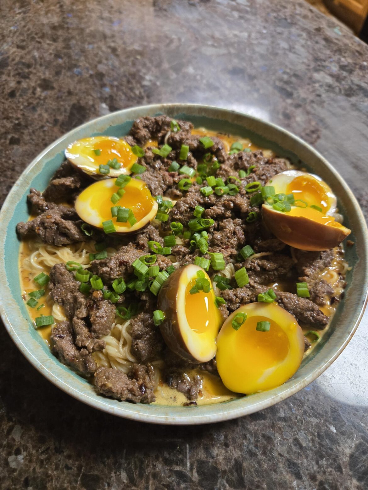 My husband's steak ramen