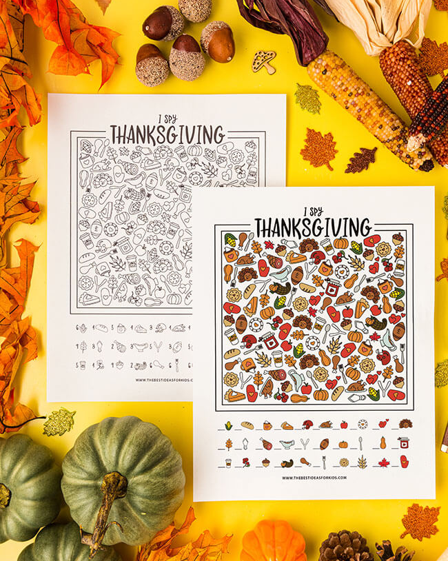 thanksgiving games thanksgiving i spy