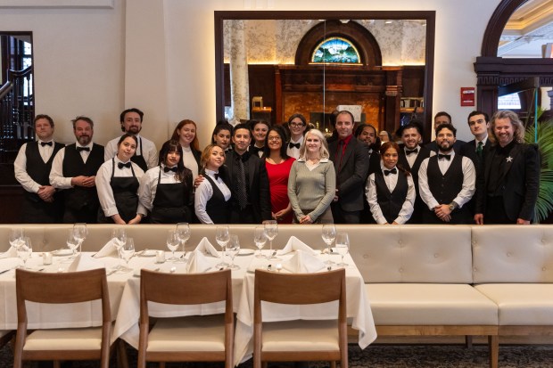 Even though serving food never halted during the first phase...