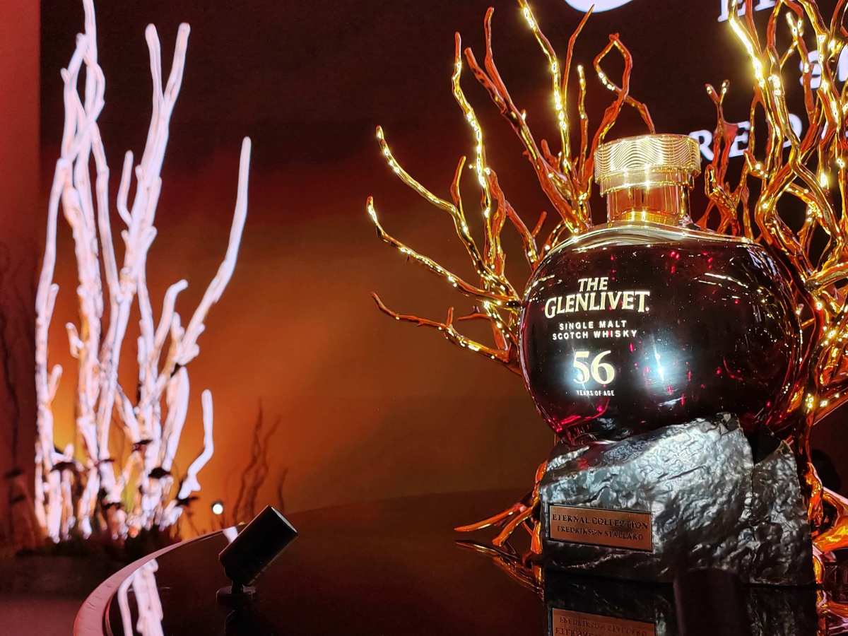 First pour: Ultra rare The Glenlivet 56 Year Old whisky – it’s not just the price tag that’s rich