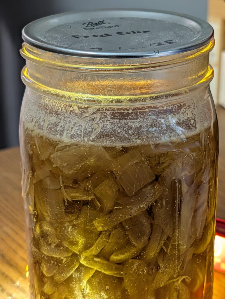 Ball French Onion Soup - White spots?