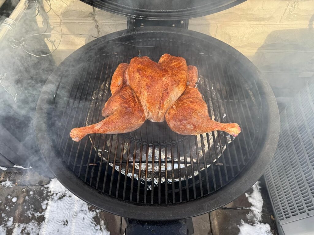Hosted my first Thanksgiving and smoked my first turkey. Happy Thanksgiving!
