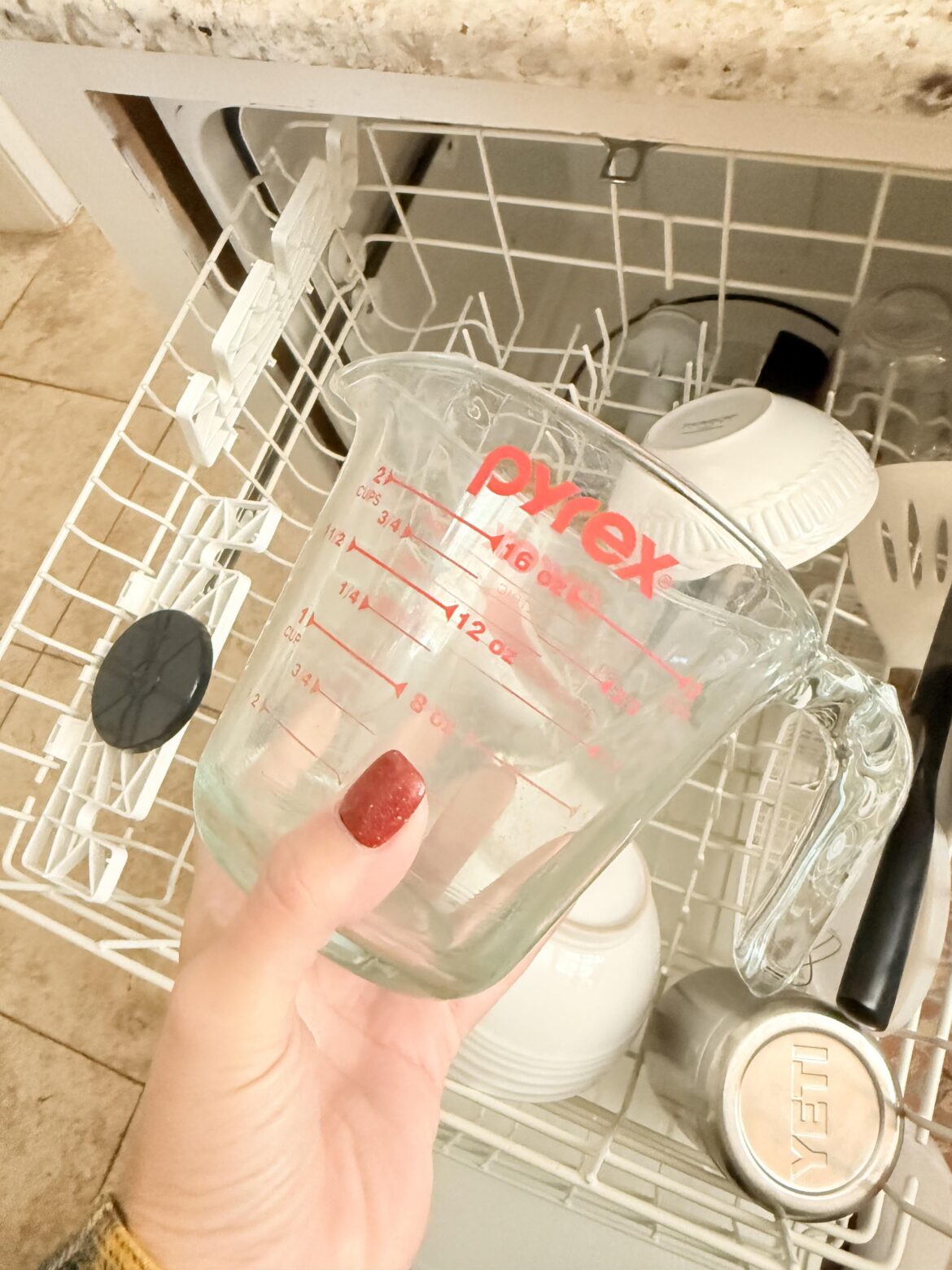 I dishwashed a bowl with some starter left in it and now everything is a floury mess! Help!