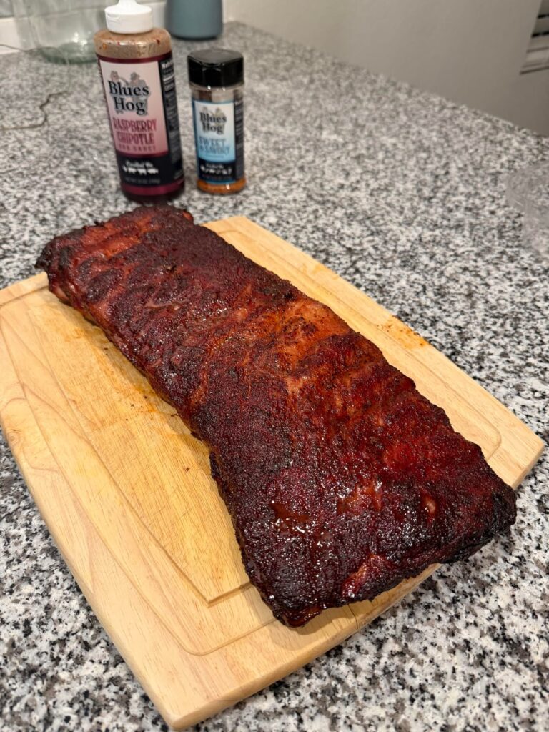 Got my first pellet grill and broke her in this weekend. How’d I do?