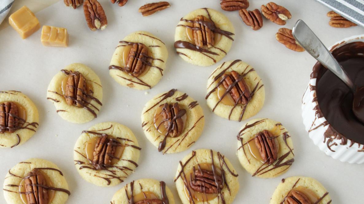 Turtle Thumbprints cookies