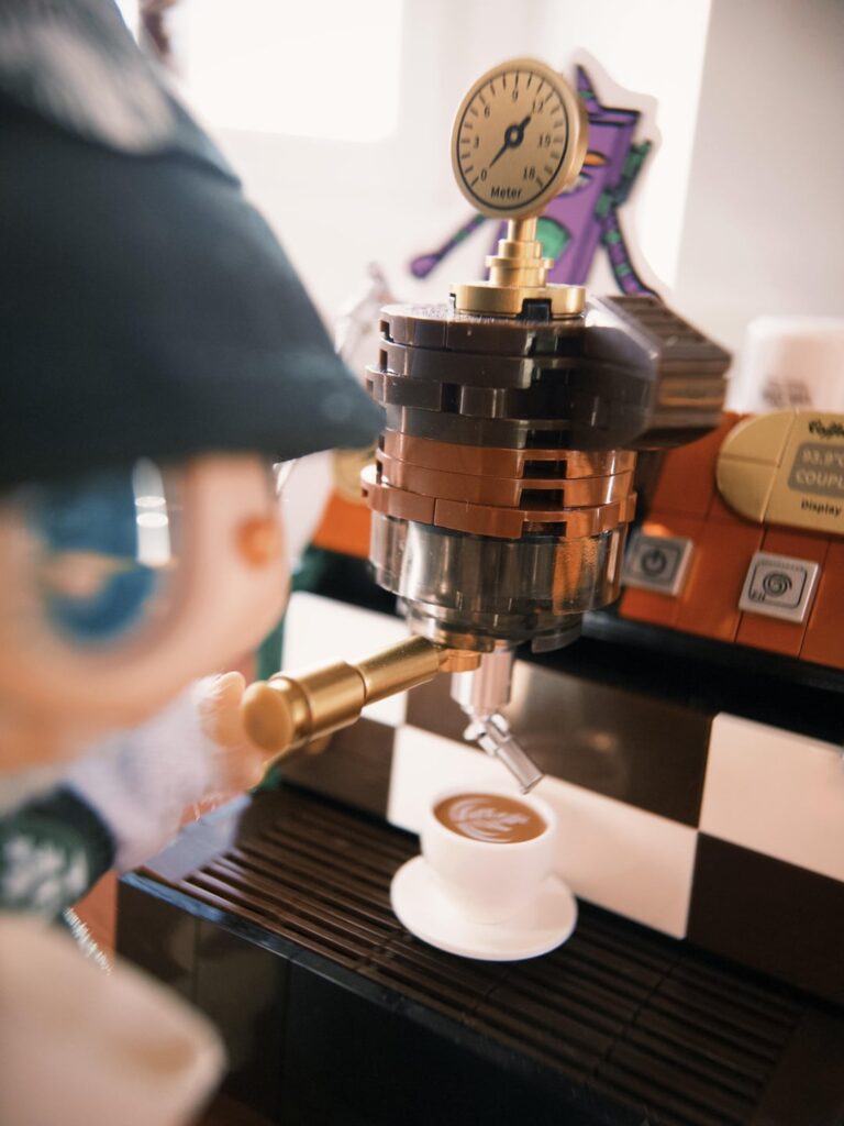 Hired a new barista, think he’s doing the job