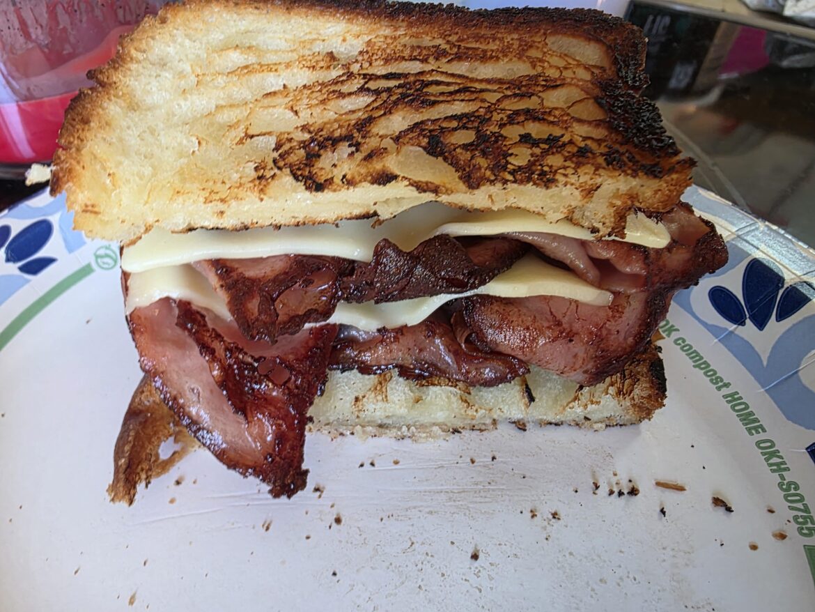 I made Anthony Bourdaines sandwich.