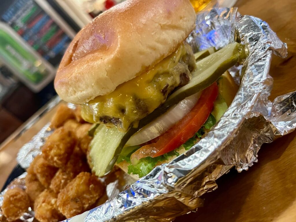 This burger reminded me that dive bar burgers are always, always worth trying