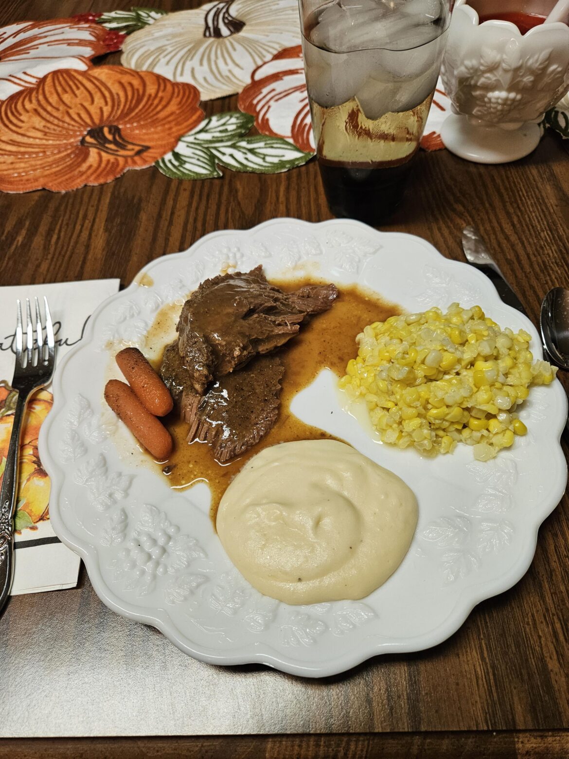 Drove 11hr to visit my 87yo grandma and she had supper waiting