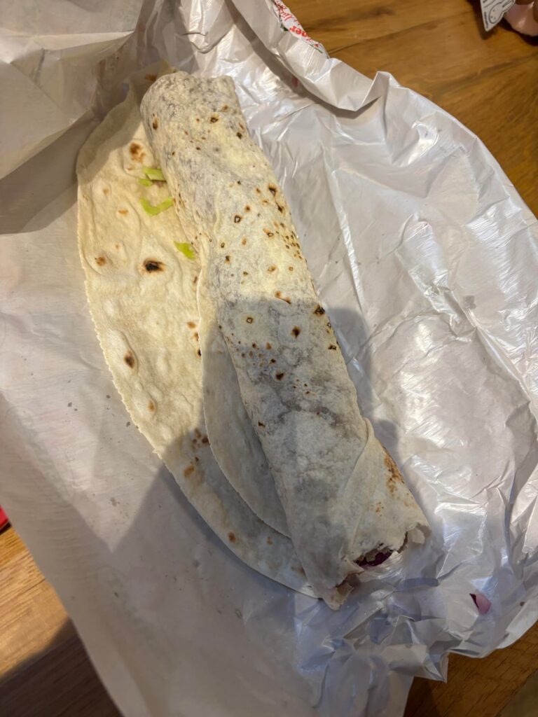Calories in this dürüm wrap?