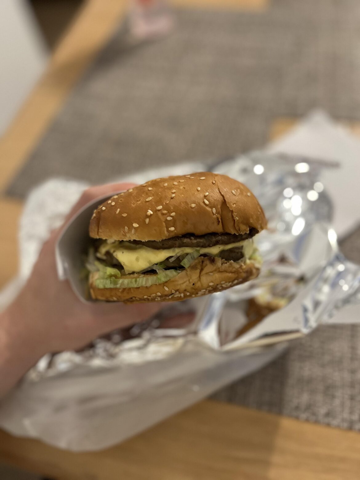 Cheeseburger from Bogotá Colombia