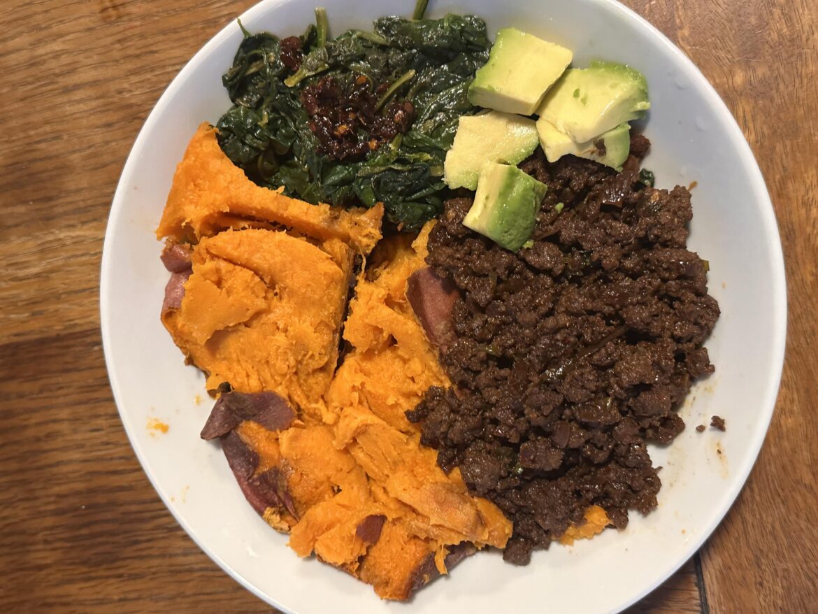 I eat this meal 3-4 times a week my favorite beef recipe 85/15