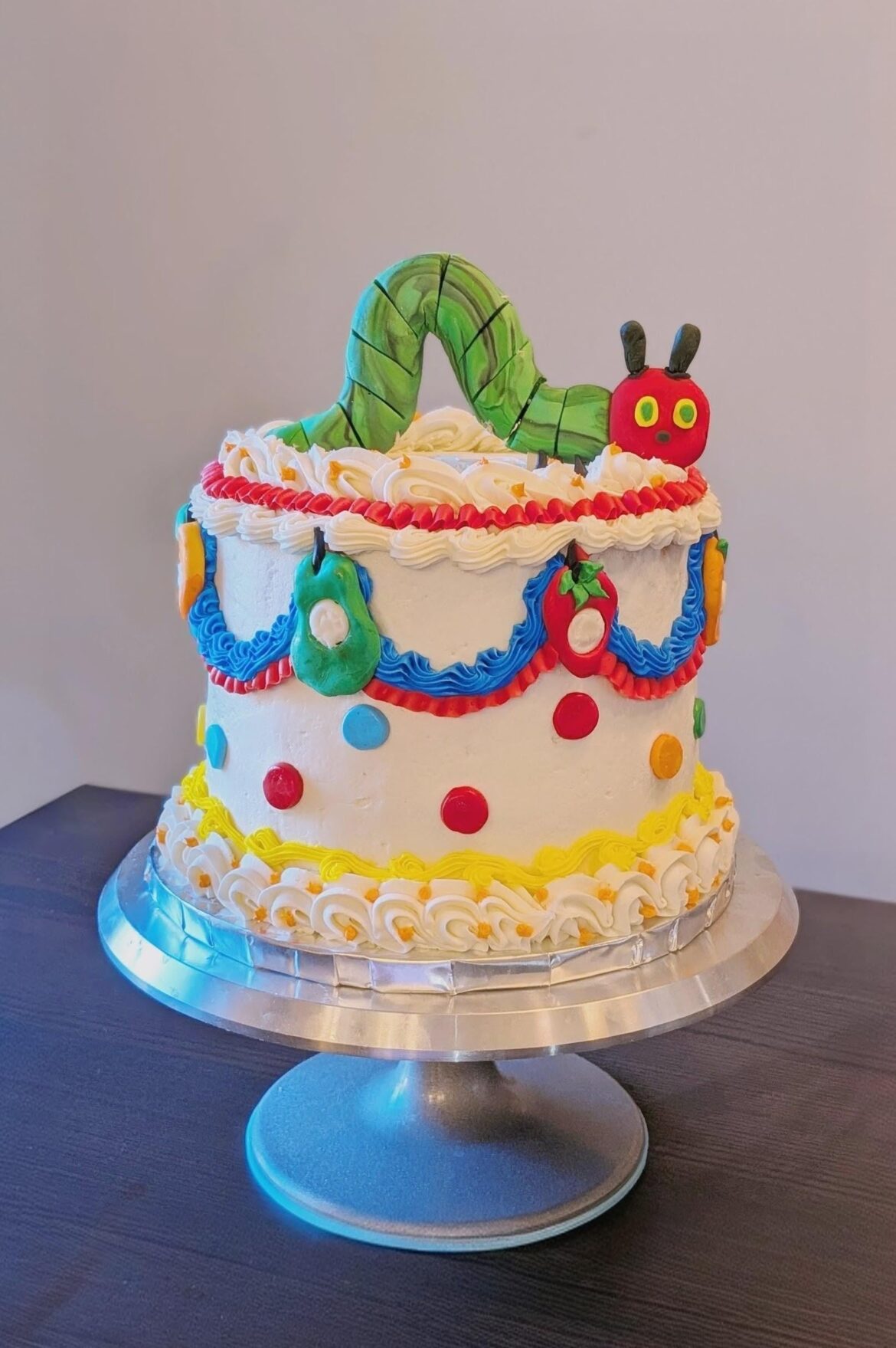 Hungry Caterpillar birthday cake!