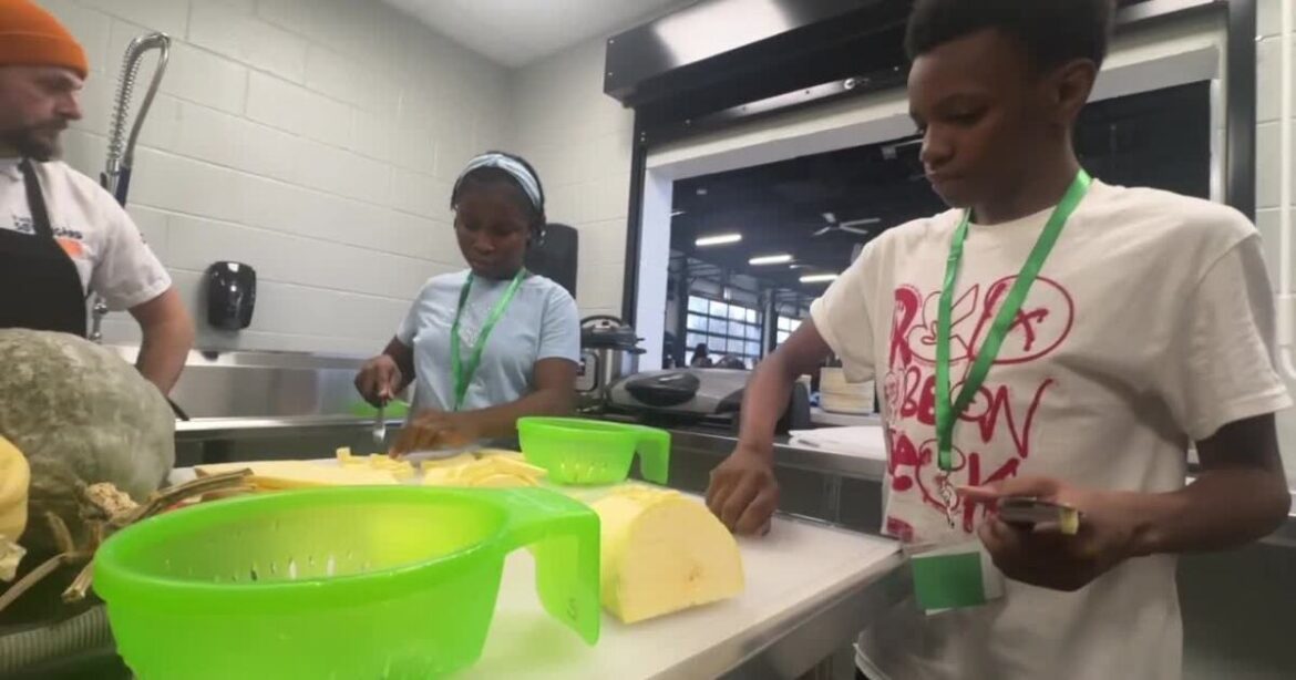 Godwin Middle students learn culinary skills through hands-on cooking program