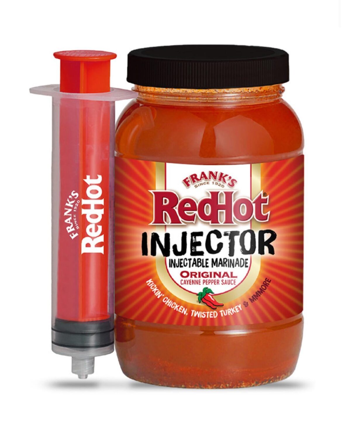 Anyone seen Franks Redhot Injector?