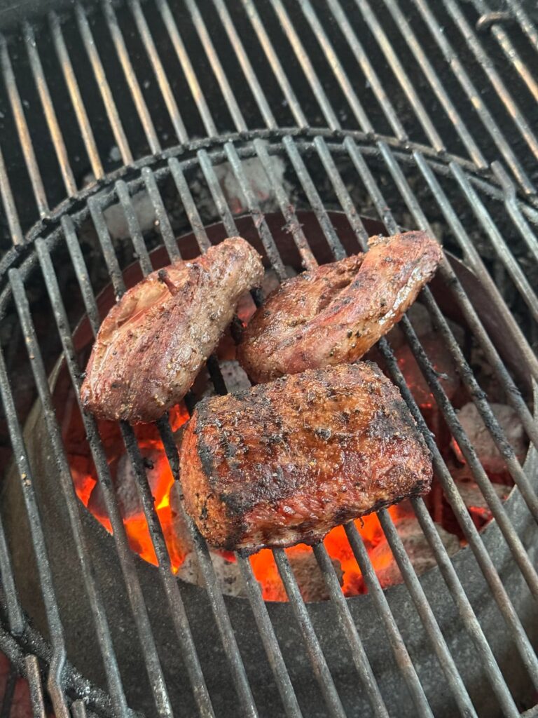 Venison backstrap and tenderloins