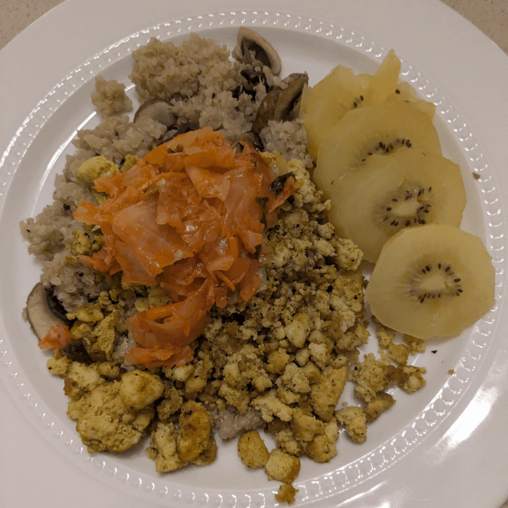 375 Calories and 27G of protein