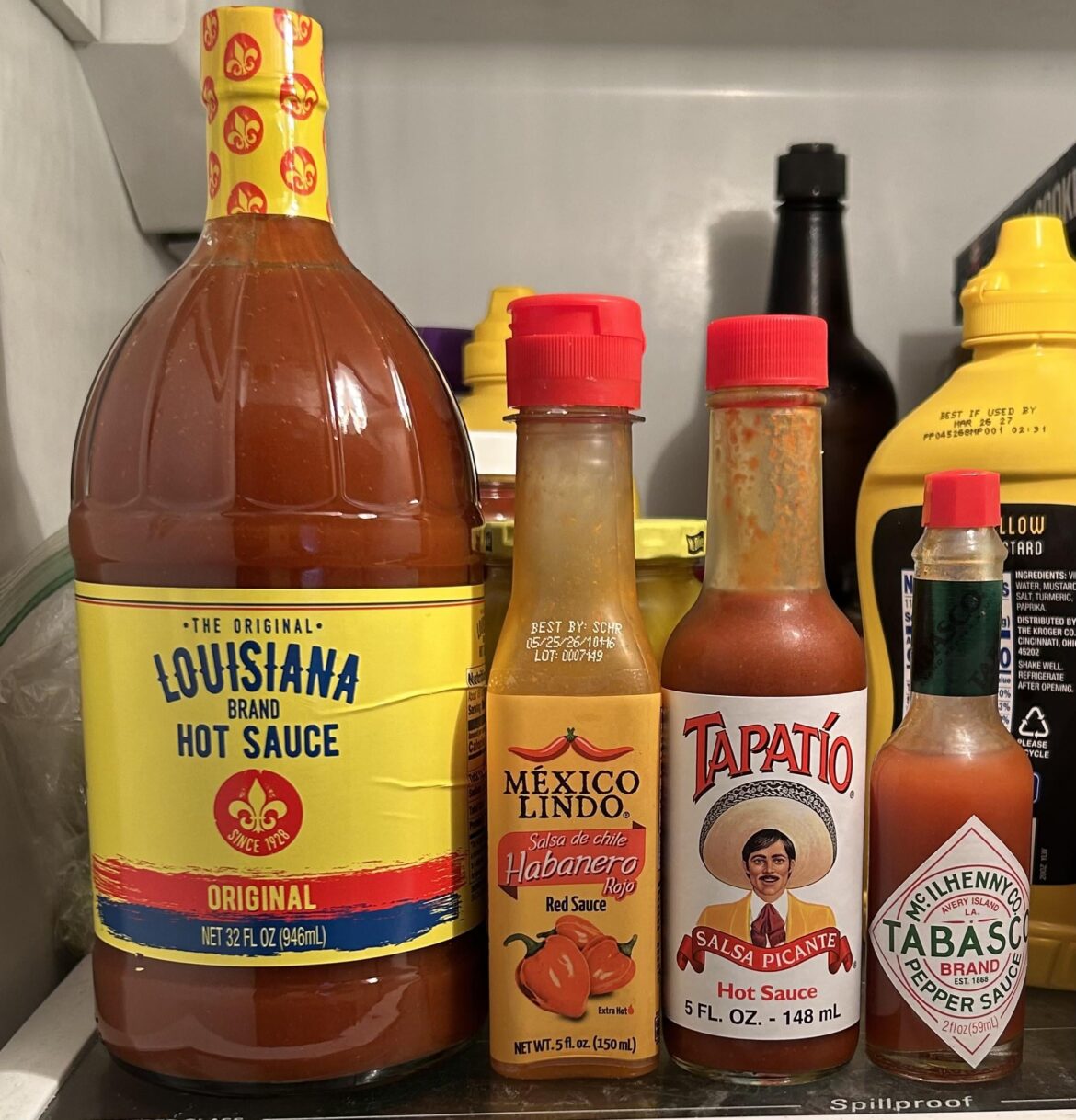 Some of the best hot sauces on the market, not even kidding. Louisiana in particular is my workhorse.