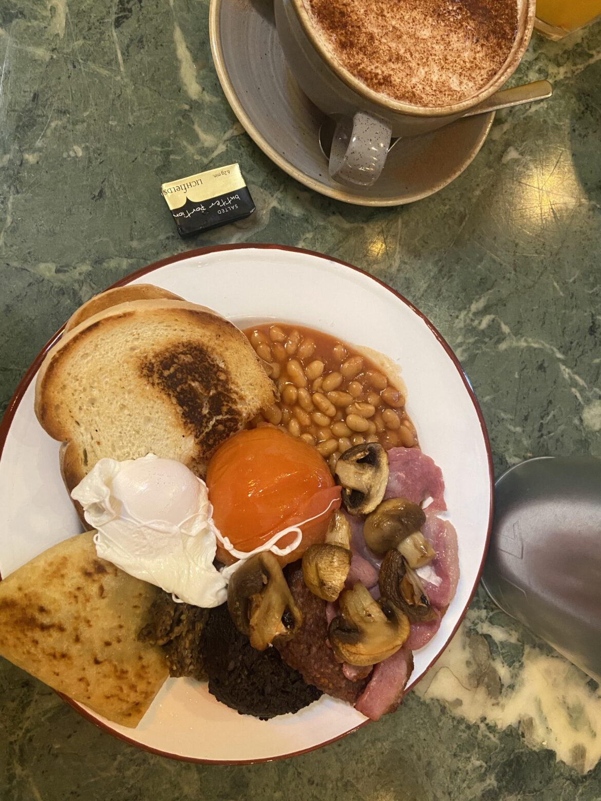 Farm park Scottish breakfast  12.95