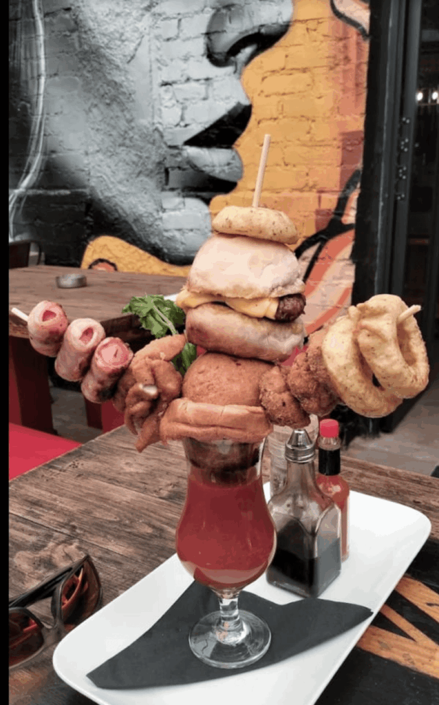 I have no words. Local "pub".