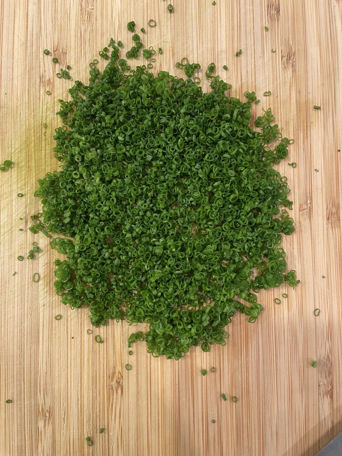 Cutting a couple of chives almost every day until this reddit says there perfect. Day 46