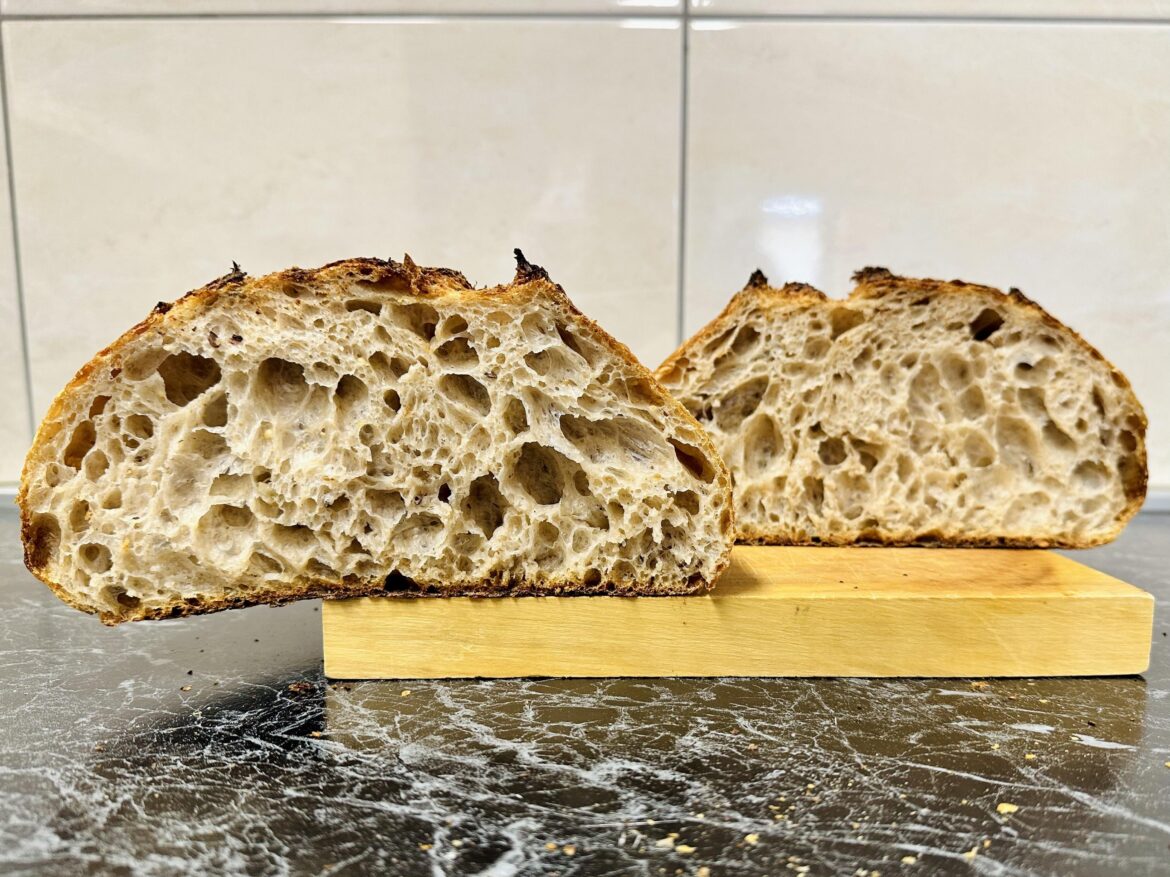 My best one yet, 82% hydration