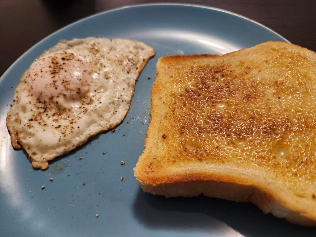 A day in the life of eating on a budget, in more ways than one