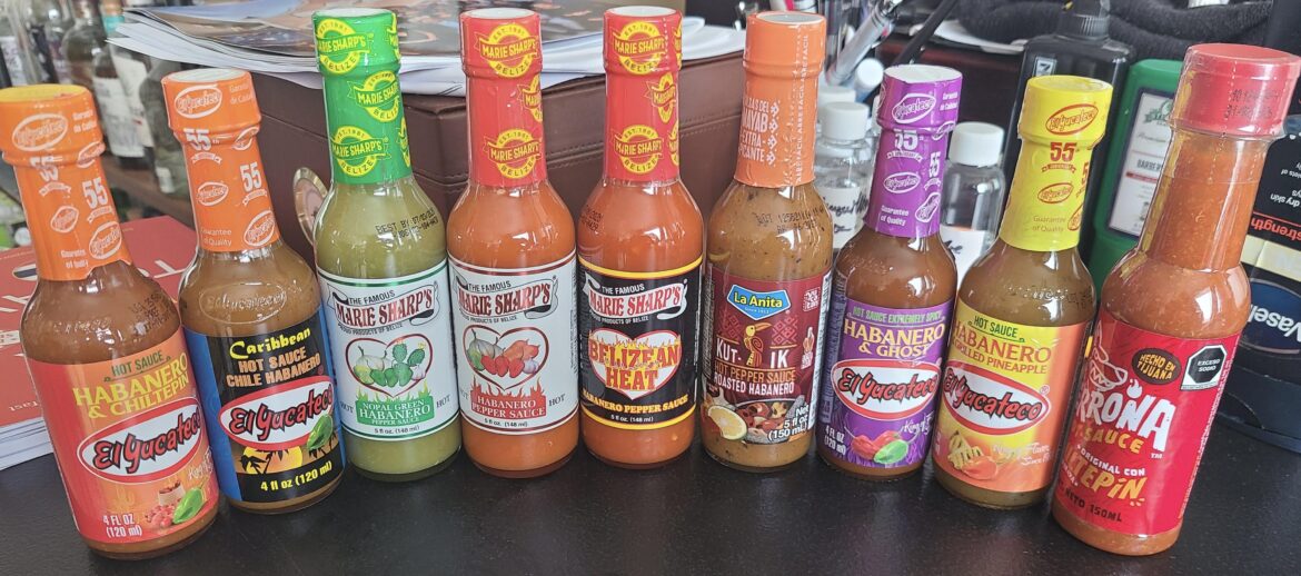 Mexican grocery store hot sauce