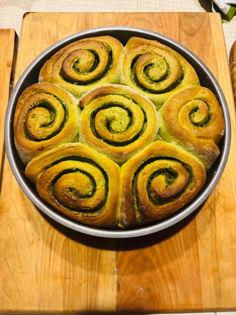 Matcha Sweet Rolls