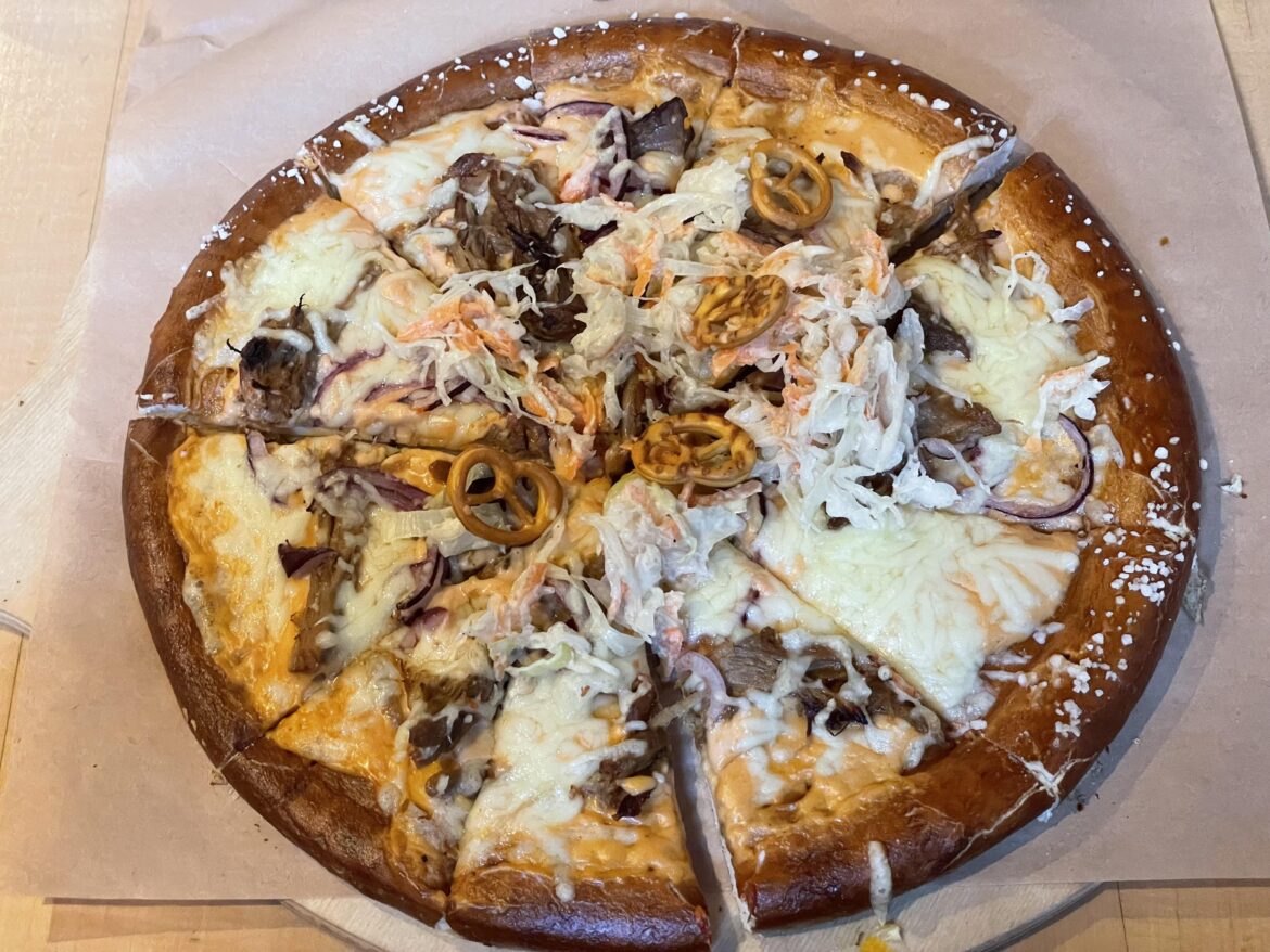 Pretzel Pizza in Germany Pretzel Pizza in Germany
