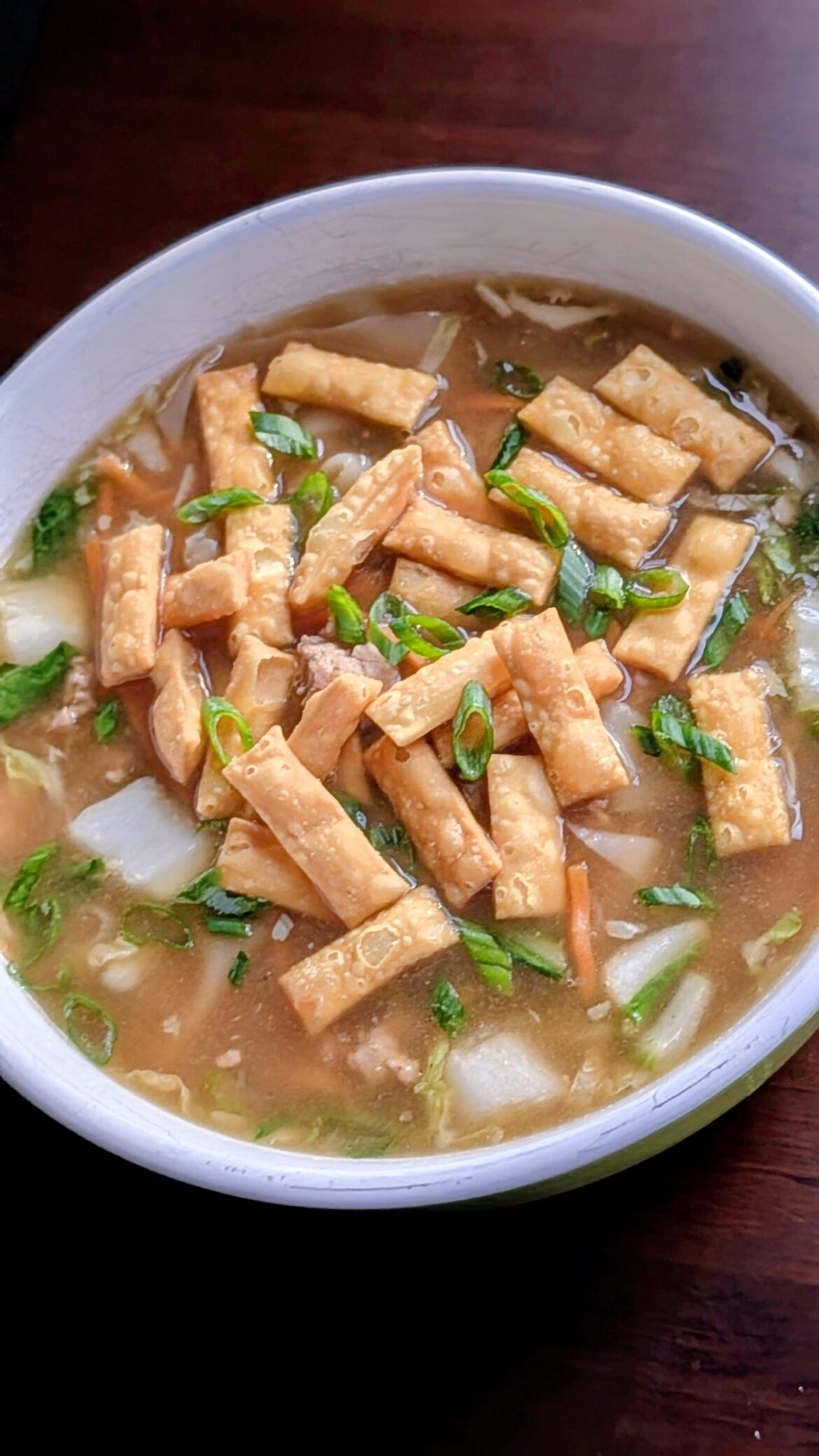 Faster-Than-Takeout Pork Wonton Soup