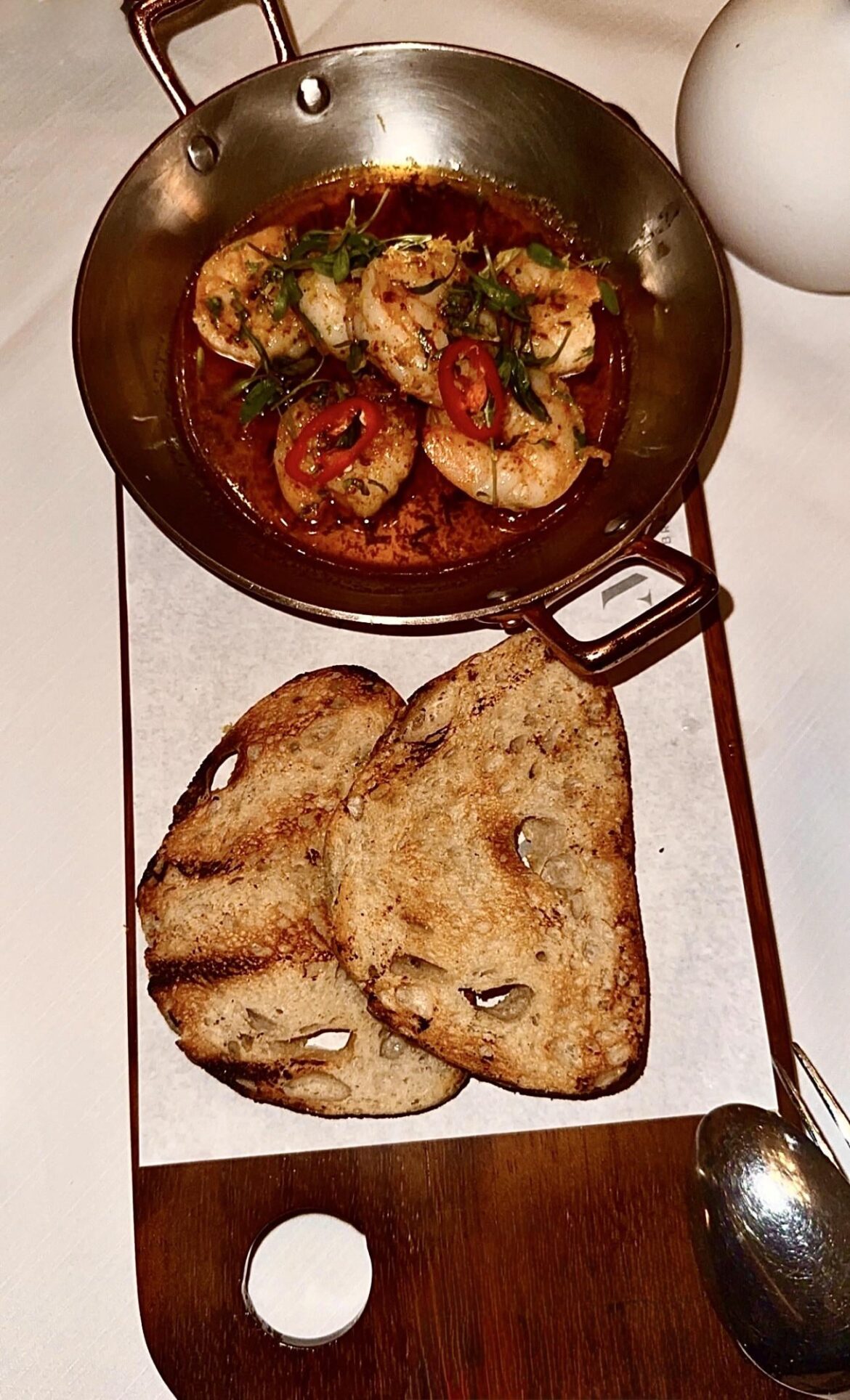 Spicy Grilled Prawns