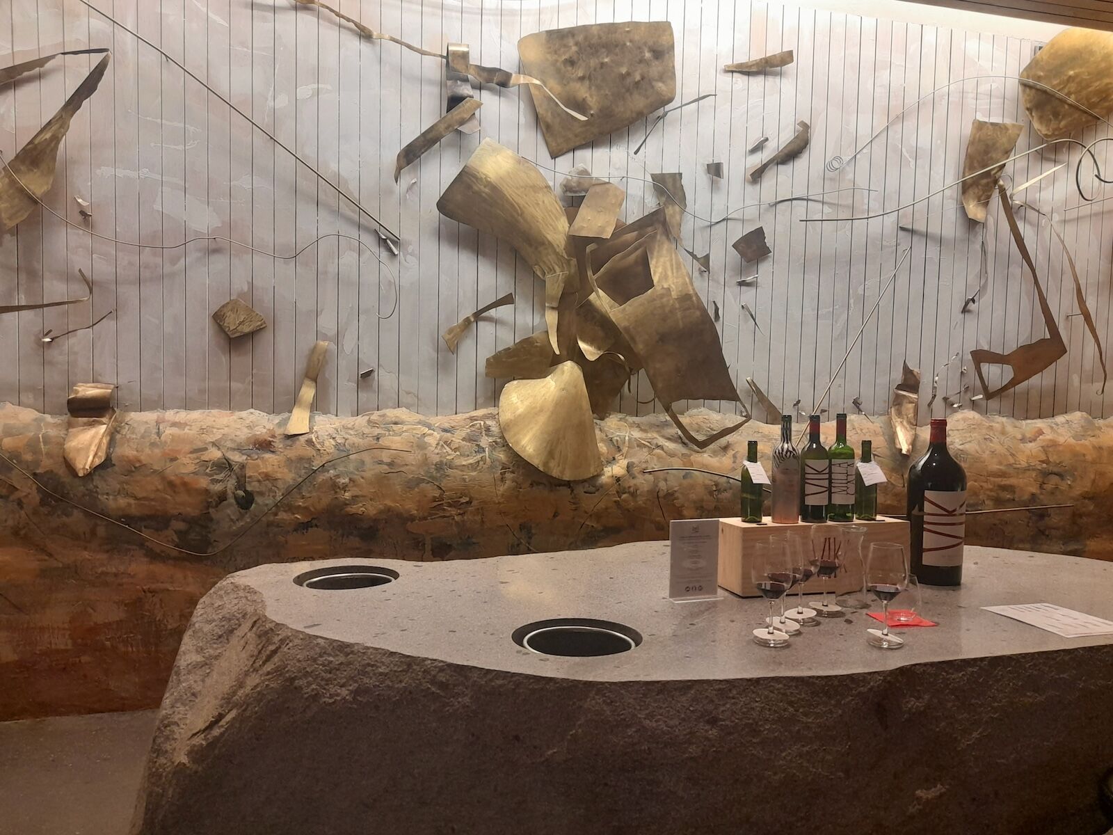 tasting room at VIK Chile