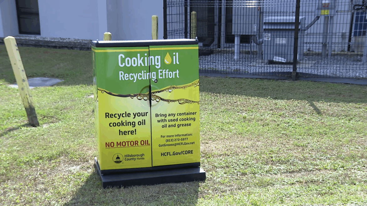 Hillsborough County urges residents to avoid drain-dumping cooking oils during Thanksgiving Hillsborough County urges residents to avoid drain-dumping cooking oils during Thanksgiving