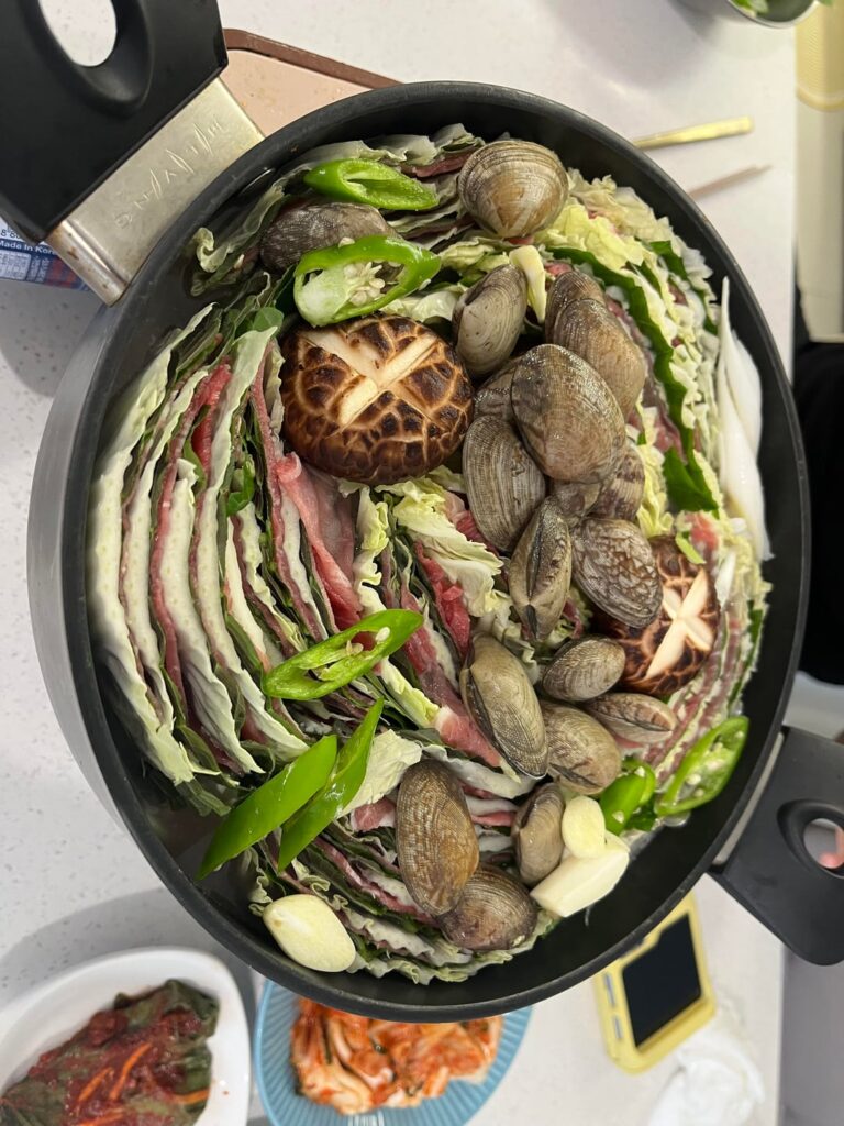 I went home and my mom did this for me