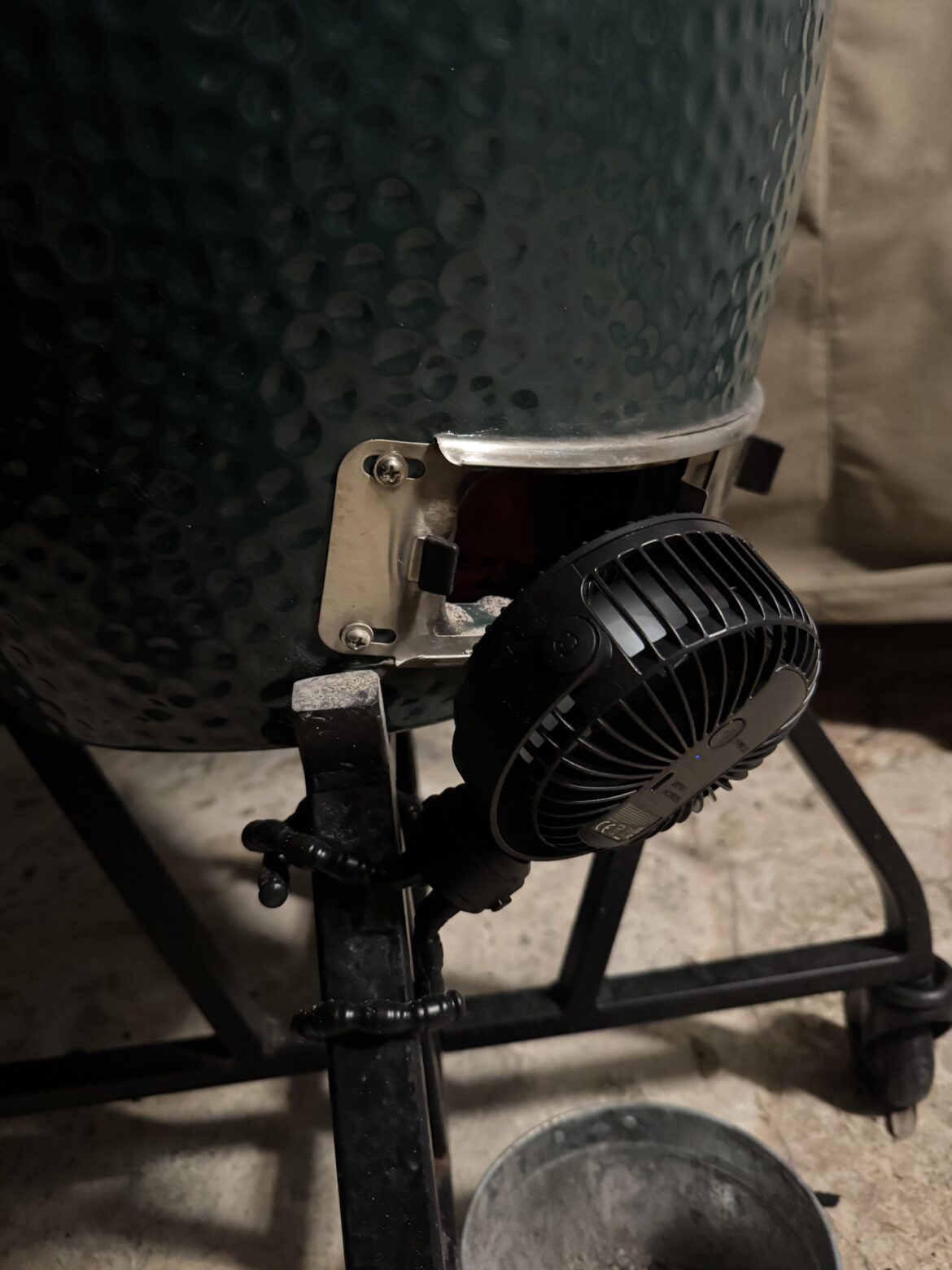 This seemed more civilized than the leaf blower