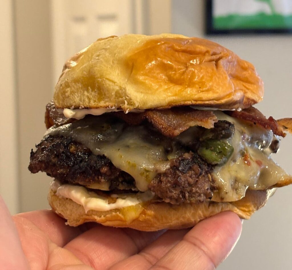 Saturday Smashies, Jalapeño Pepper Jack Edition