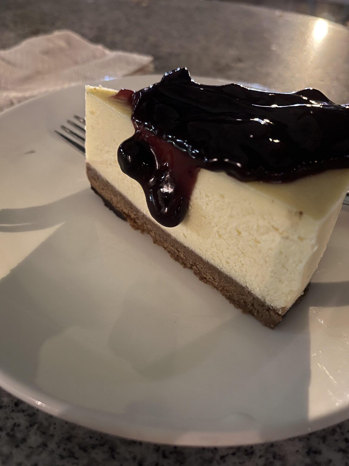 blueberry cheesecake 🤤