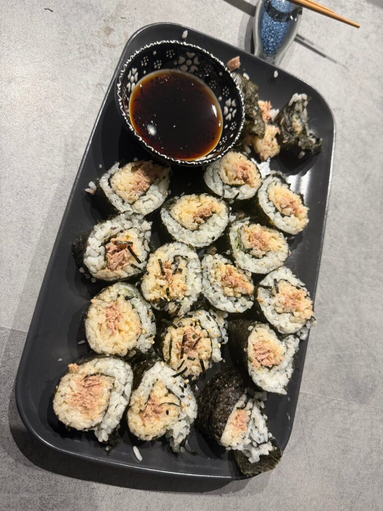 Made maki tonight