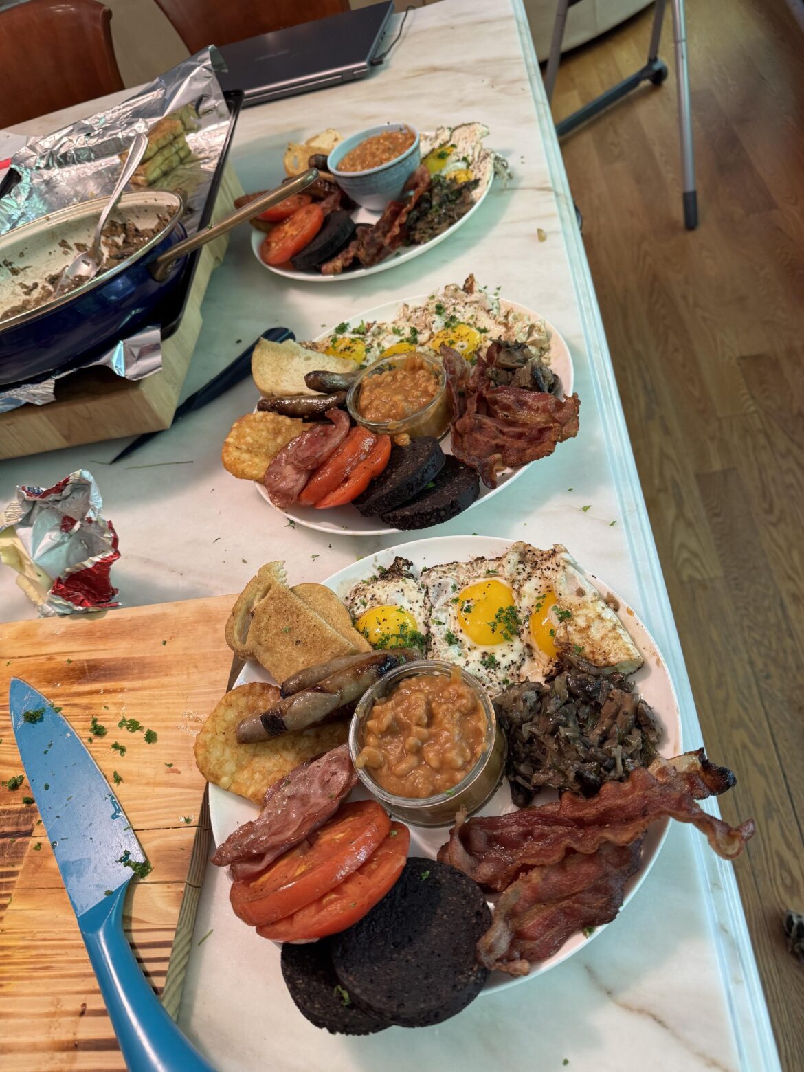 “Little” Canadian thanksgiving fry up