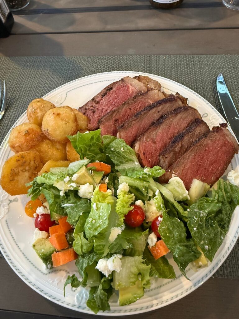 Reverse sear Wagu t-bone in the Traeger