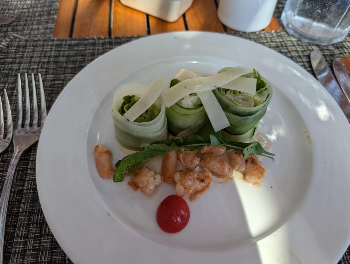 Crime against food "ceaser salad"