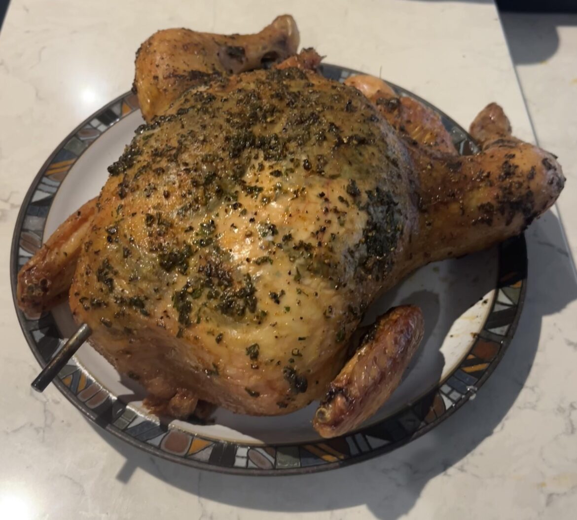Yesterdays roast chicken