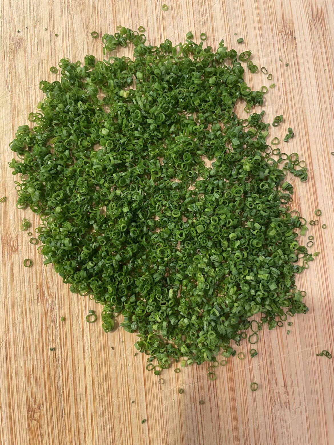 Cutting a couple of chives almost every day until this Reddit says they’re perfect. Day 35