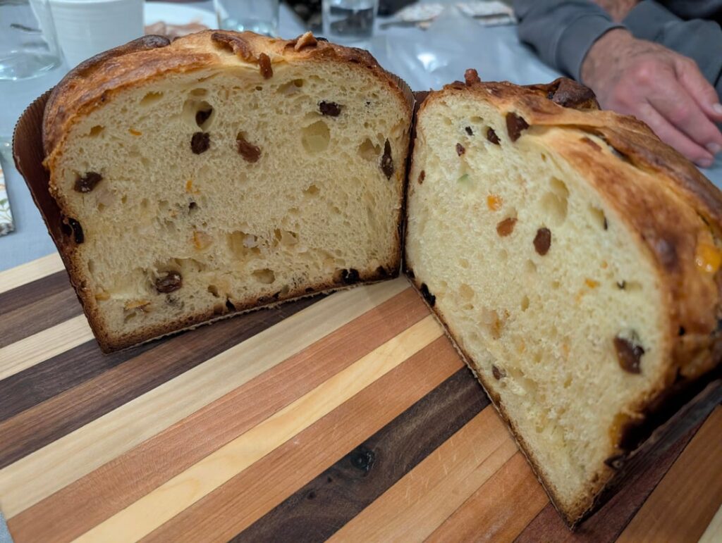 My first panettone
