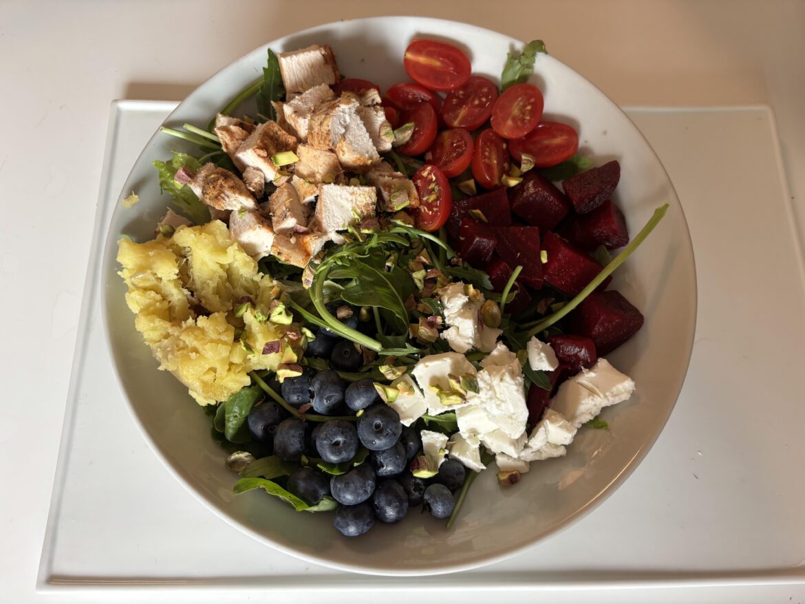 Salads are a game changer.