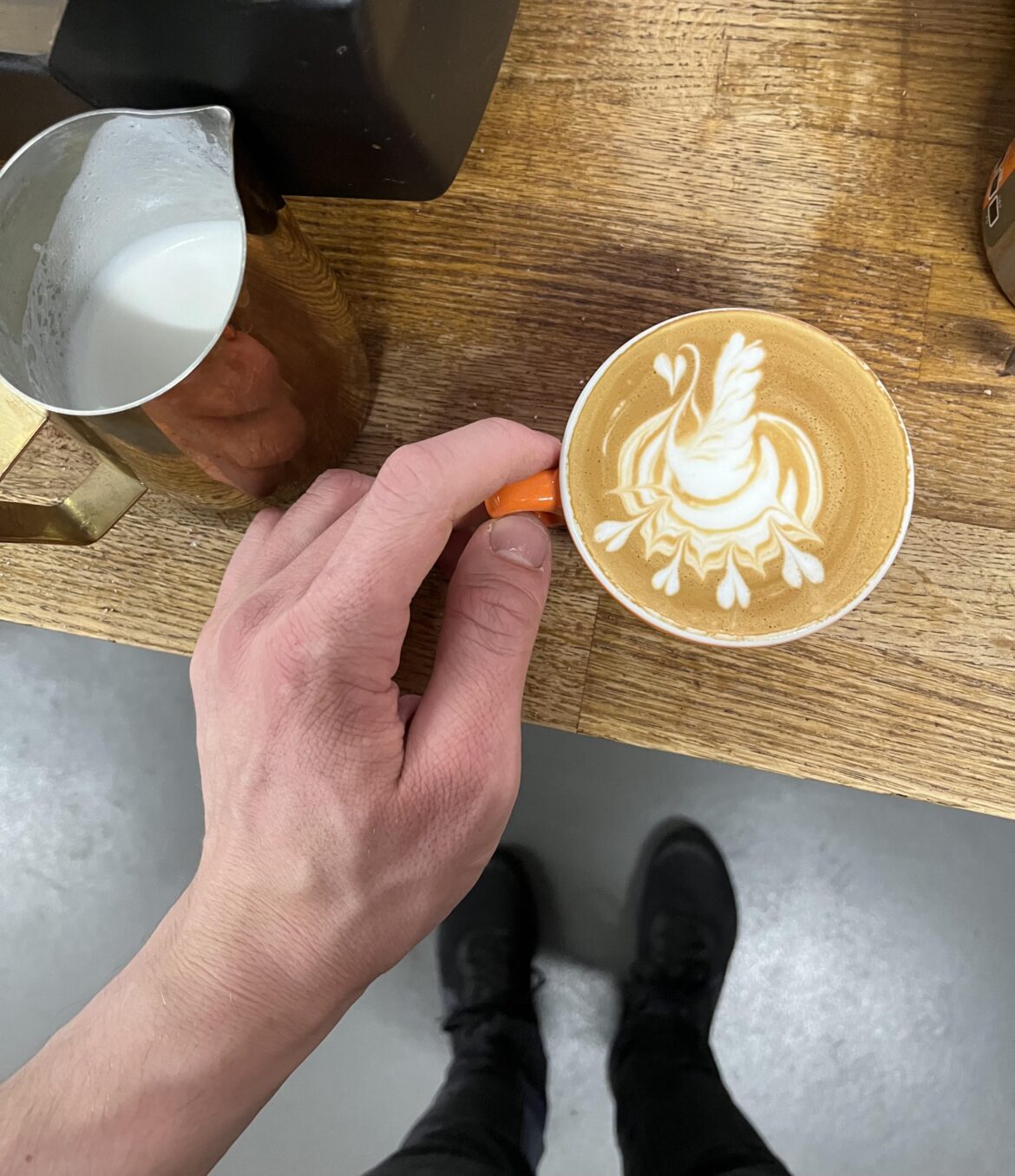 What’s your favourite latte art pattern to do?