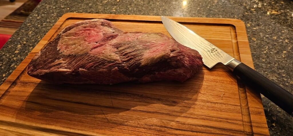 Had some guests over for a wagyu tri tip