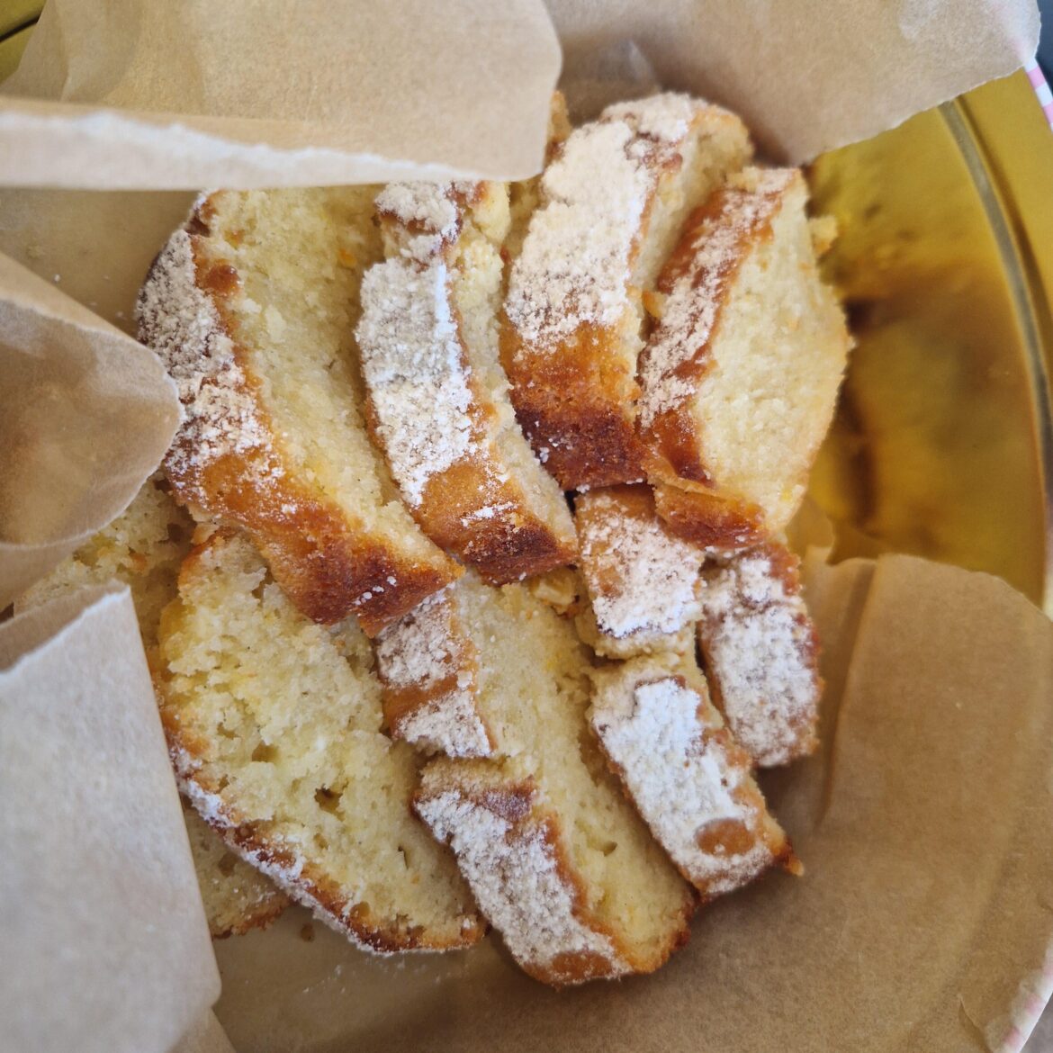 Homemade Orange Lemon Cake