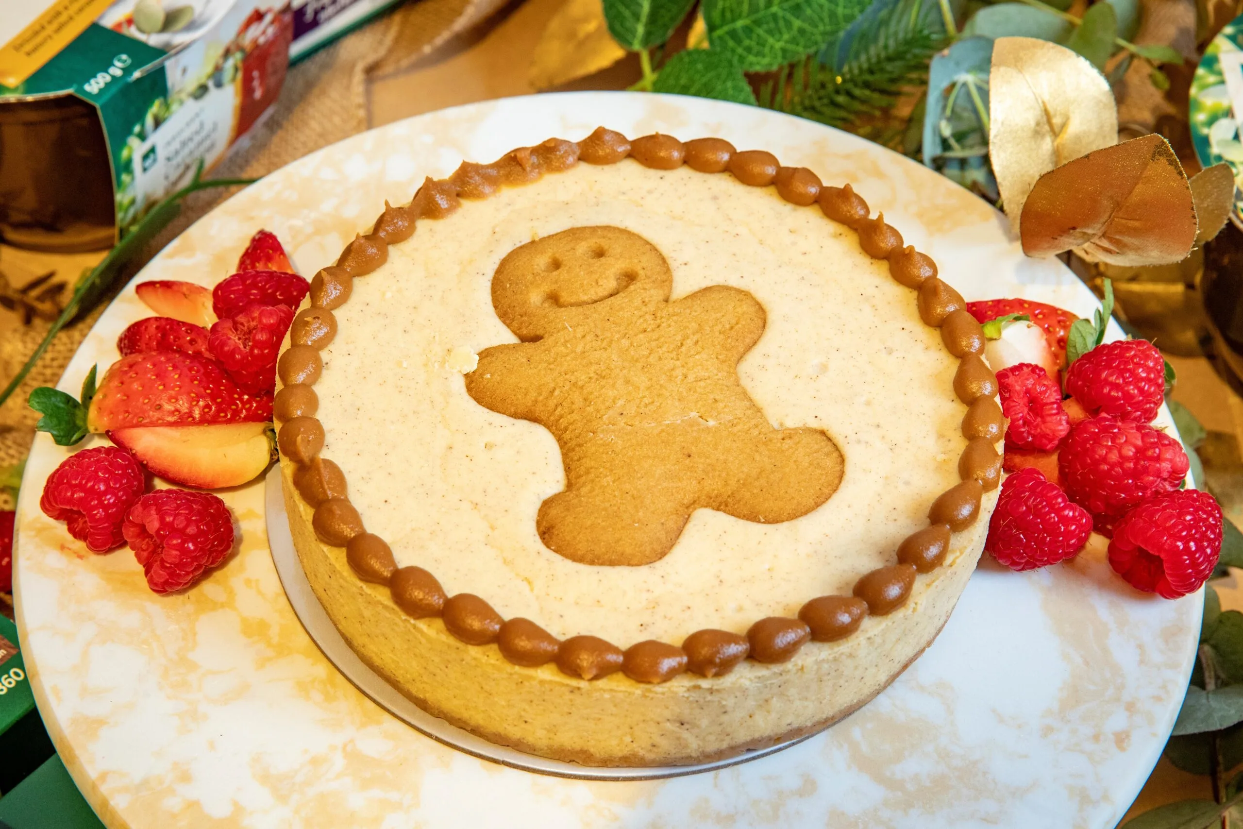 Woolworths Gingerbread Cheesecake